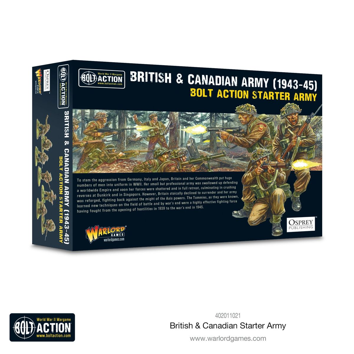 Bolt Action: British & Canadian Army (1943-45) Starter Army - Picture 1 of 8